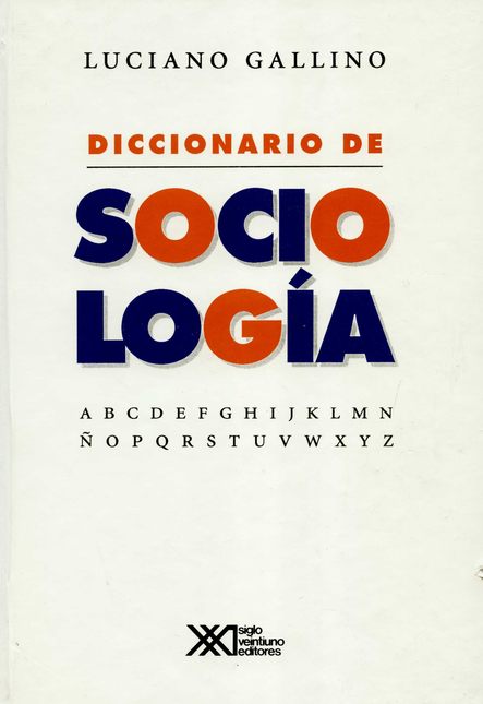 Diccionario de sociologia