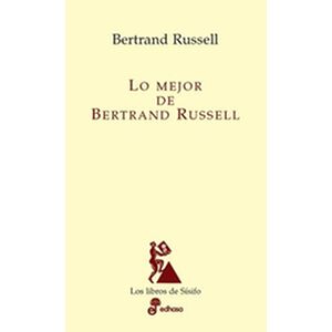 Lo mejor de Bertrand Russell