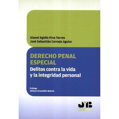 Derecho penal especial....