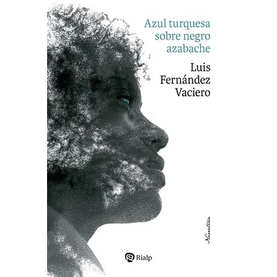 Azul turquesa sobre negro...