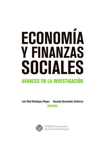 Economía y finanzas sociales