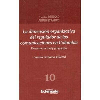La dimensión organizativa...