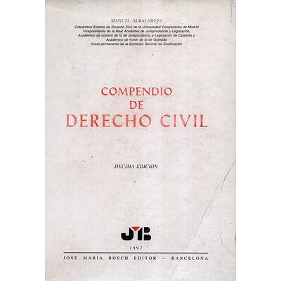 Compendio de Derecho Civil