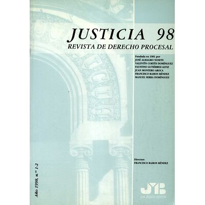 Revista Justicia 1998...