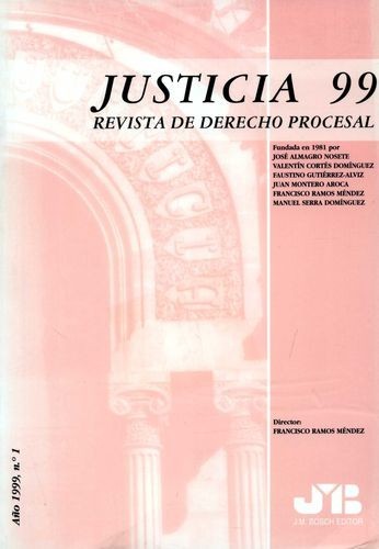 Revista Justicia 1999 No.1...