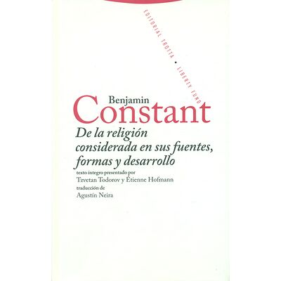 De la religión considerada...