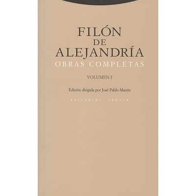 Filón de Alejandría. Obras...