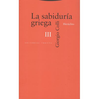 La sabiduría griega III
