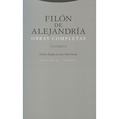 Filón de Alejandría. Obras...