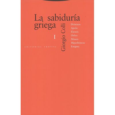 La sabiduría griega I
