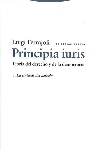 Principia iuris Volumen 3....