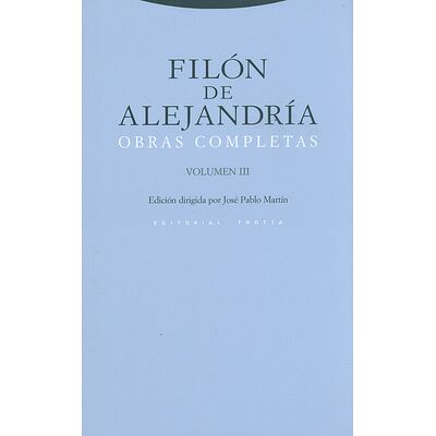 Filón de Alejandría. Obras...