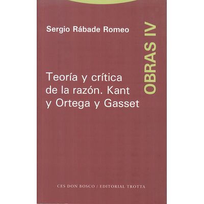 Sergio Rabade IV. Teoría y...
