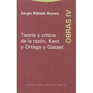 Sergio Rabade IV. Teoría y...