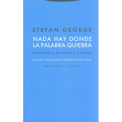 Nada hay donde la palabra...