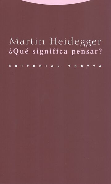 ¿Qué significa pensar?