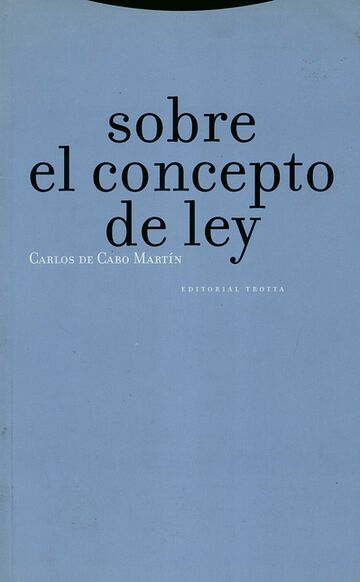 Sobre el concepto de ley