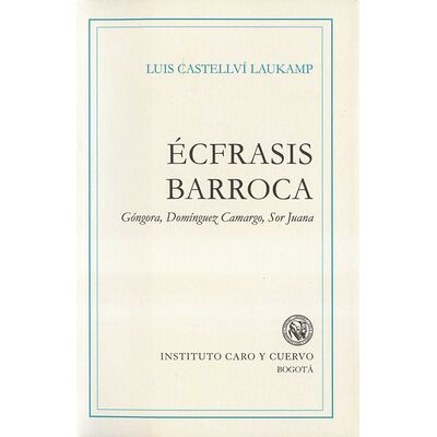 Écfrasis barroca. Góngora,...