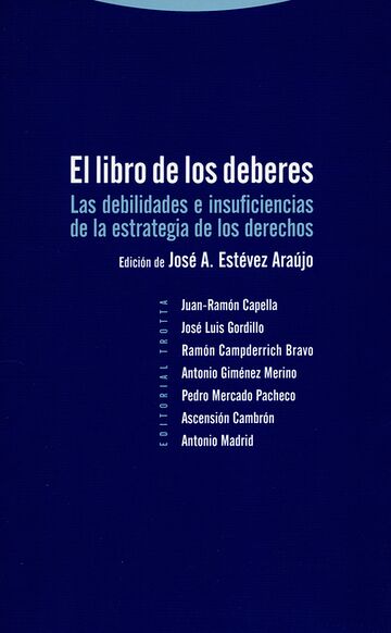 El libro de los deberes....