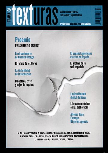 Revista Trama y texturas...