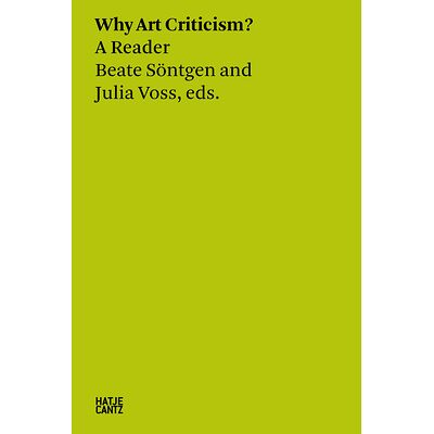 Why Art Criticism? A Reader