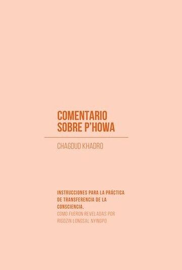 Comentario sobre p'howa