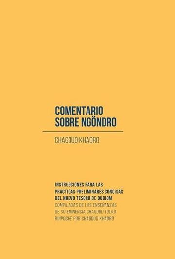 Comentario sobre ngöndro