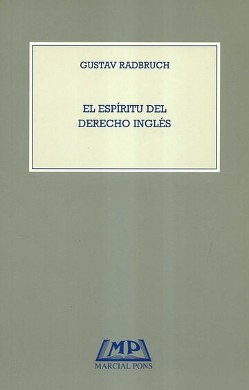 El espíritu del Derecho inglés