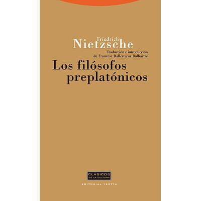 Los filósofos preplatónicos