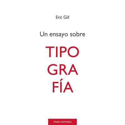Un ensayo sobre tipografía