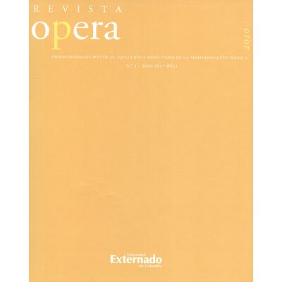Revista Opera No.10...