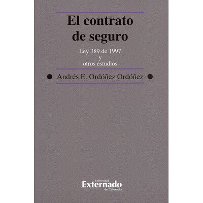 El contrato de seguro