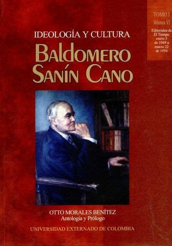 Baldomero Sanín Cano. Tomo...