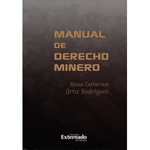 Manual de Derecho minero