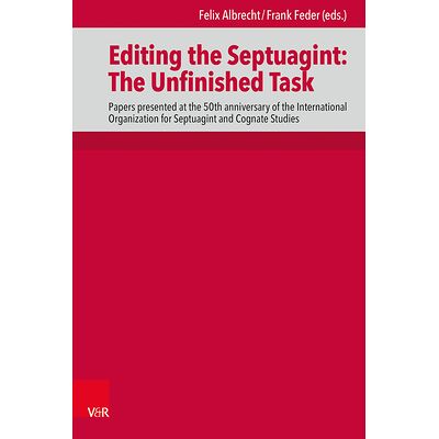 Editing the Septuagint: The...