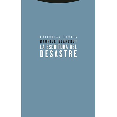 La escritura del desastre