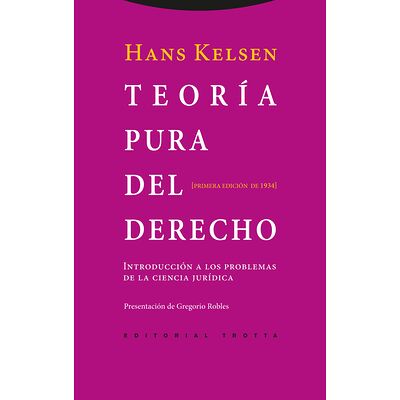 Teoría pura del derecho