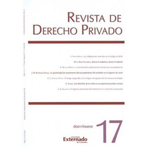 Rev. de derecho privado No.17