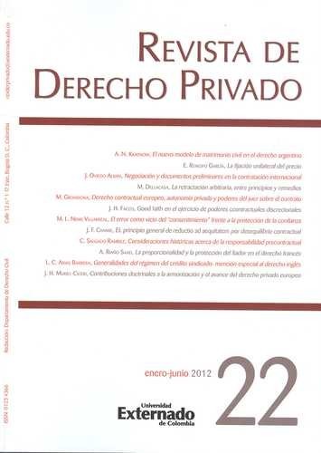 Revista de Derecho Privado...