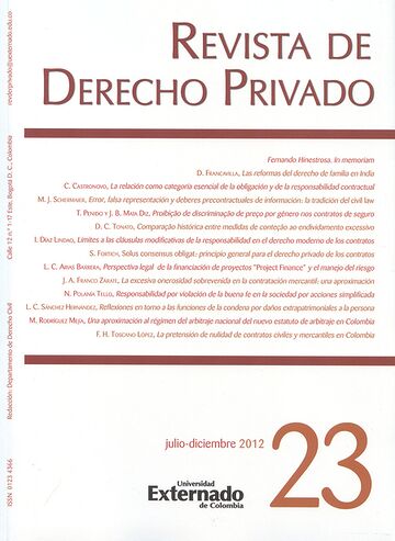 Revista de Derecho Privado...