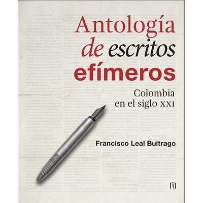 Antología de escritos efímeros