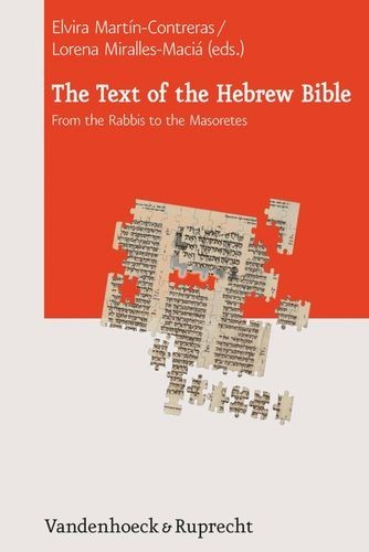 The Text of the Hebrew Bible