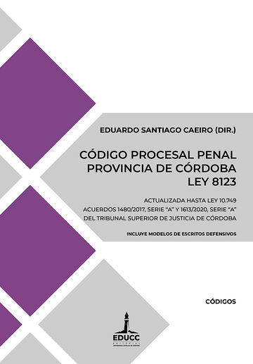 Código Procesal Penal de la...