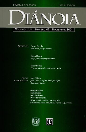 Revista Diánoia No. 047