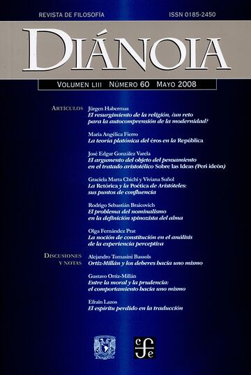 Revista Diánoia No. 060