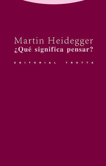 ¿Qué significa pensar?