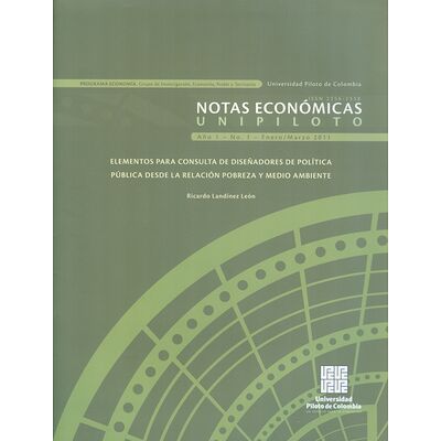 Revista Notas Económicas...