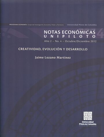 Revista Notas Económicas...