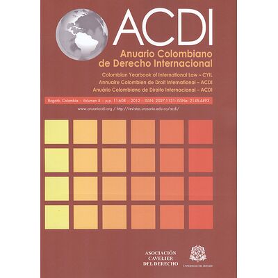 Revista ACDI Volumen No. 5....