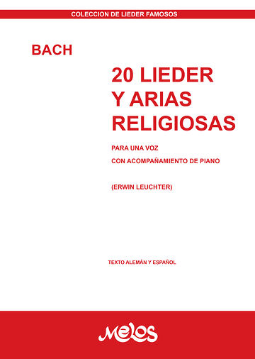 20 lieder y arias...